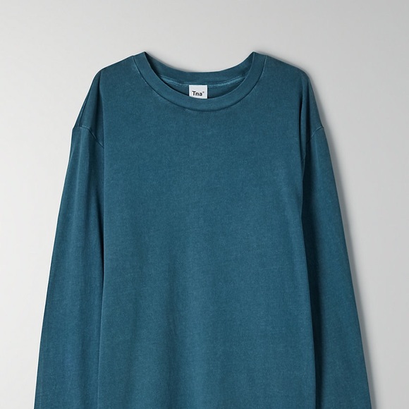 Aritzia TNA 3/4 Tour Long Sleeve Top - Picture 1 of 4